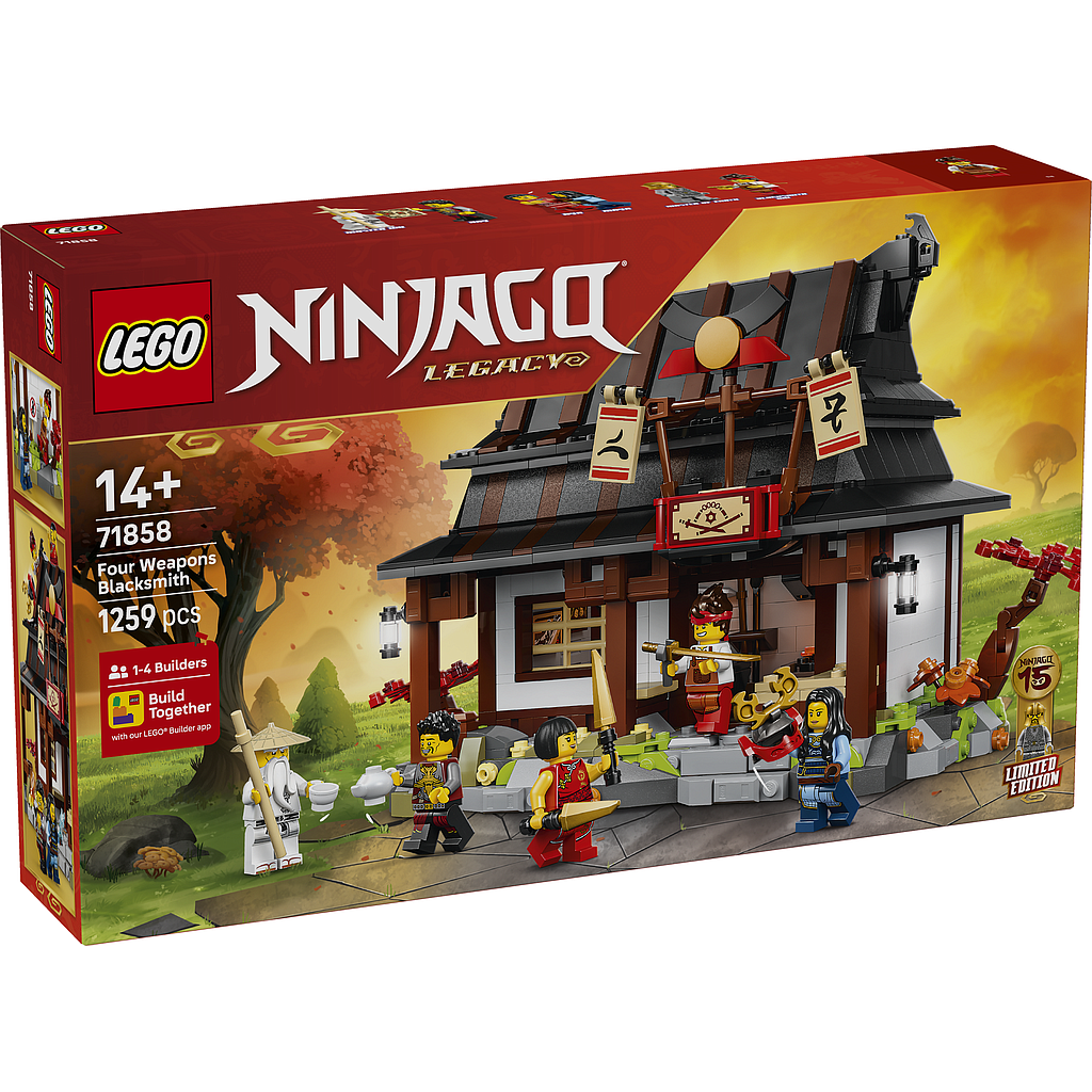 LEGO Ninjago Four Weapons Blacksmith 15th Anniversary