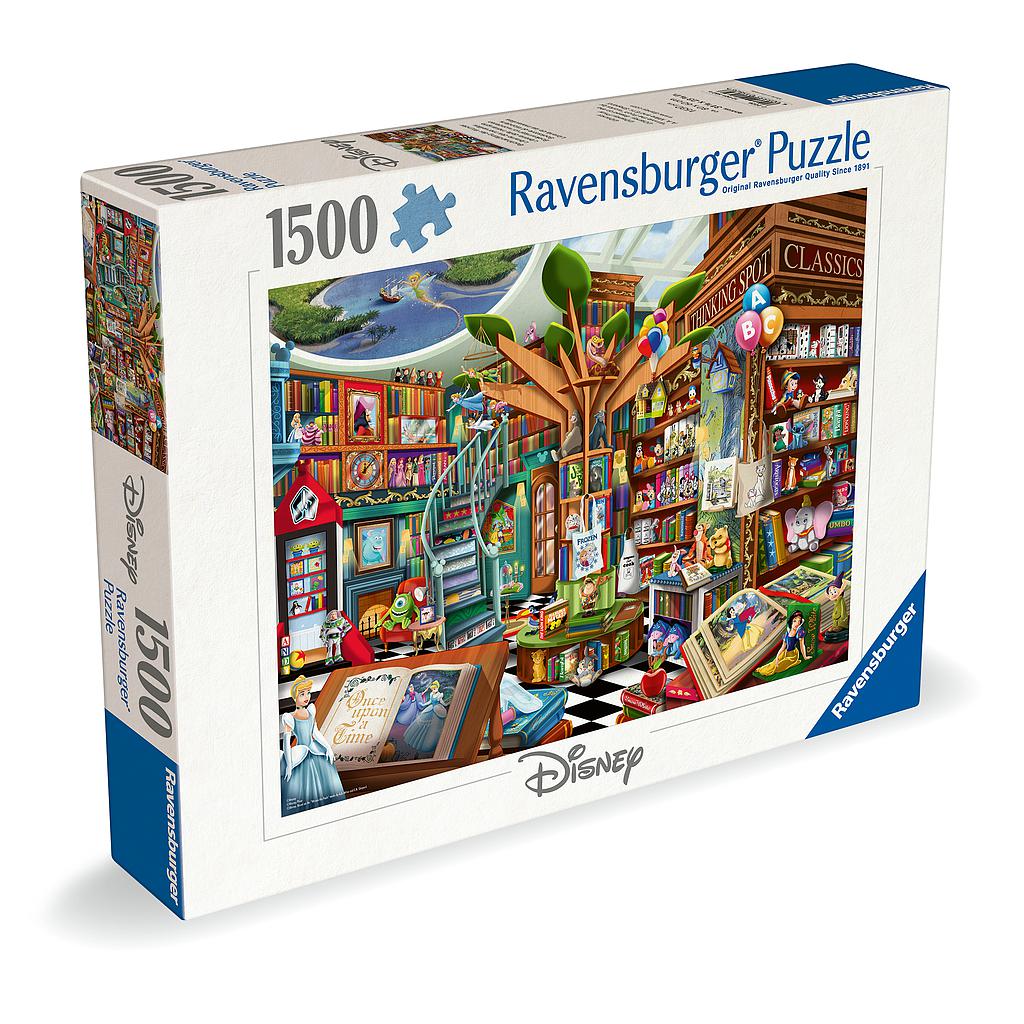 Ravensburger Puzzle 1500 Pieces: Magical Disney Bookshop