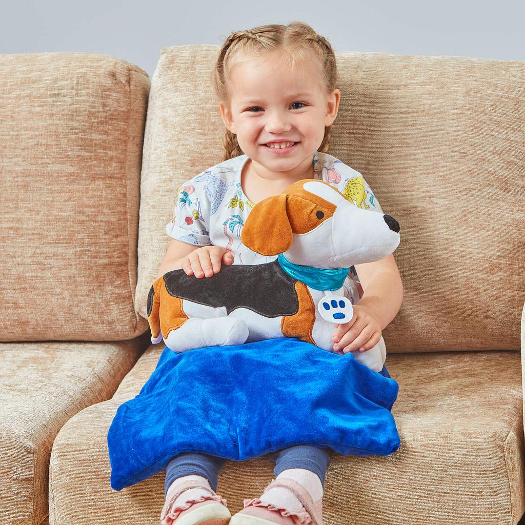 TTS Weighted Lap Buddies & Blanket - Beagle