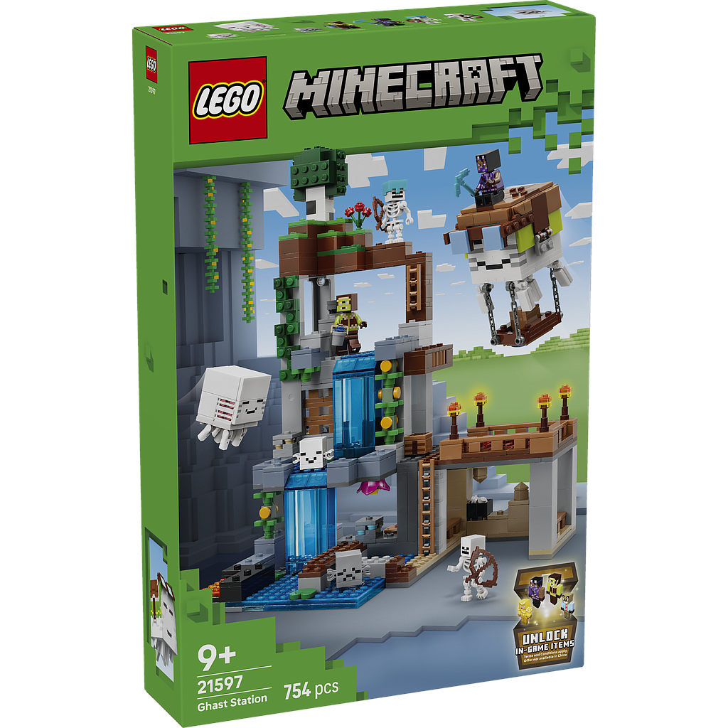 LEGO Minecraft Ghast Station