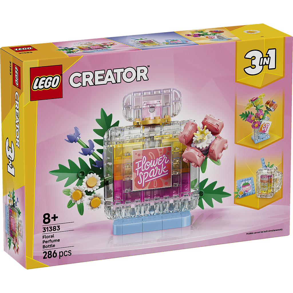 LEGO Creator Floral Decor Perfume Bottle