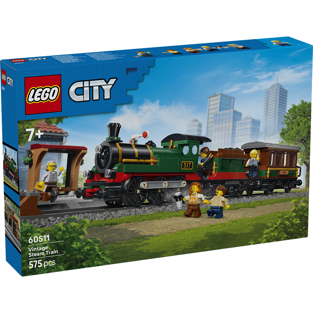 LEGO City Vintage Steam Train
