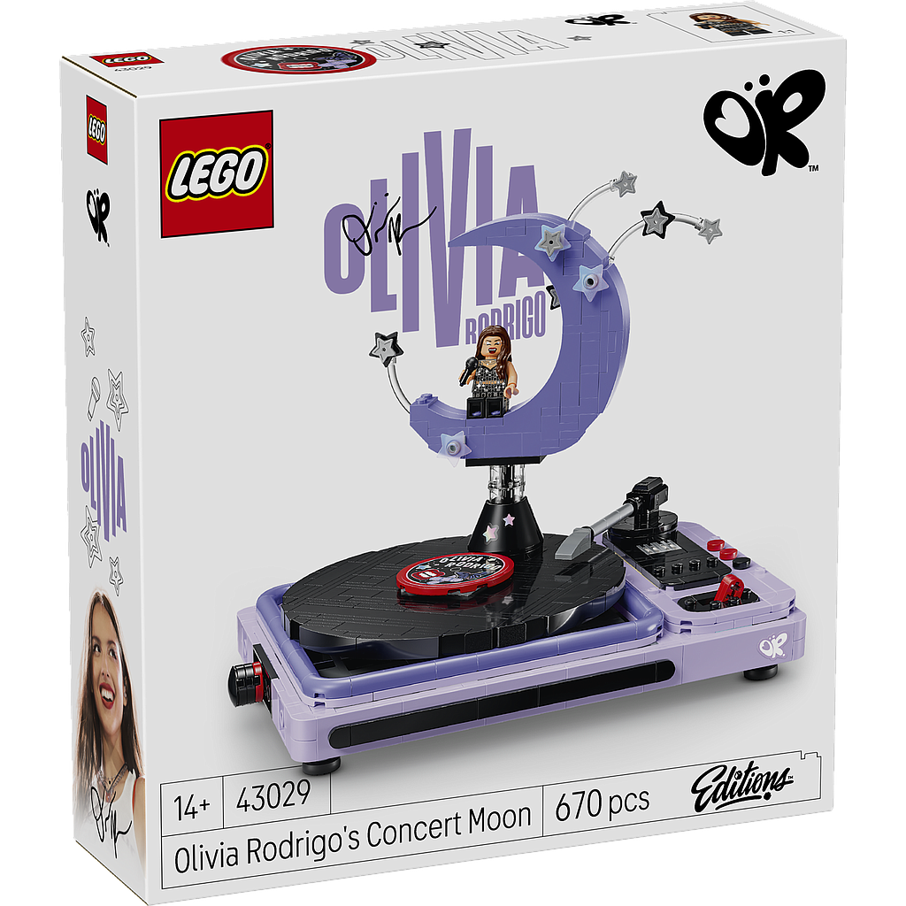 LEGO Editions Olivia Rodrigo’s Concert Moon