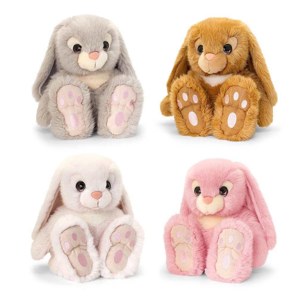 Keel Toys Rabbits 25 cm. 4 erin.