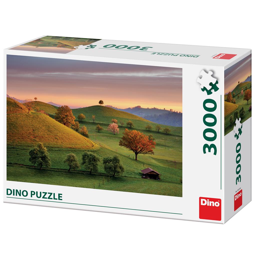 Dino Puzzle 3000 pc Fairytale Sunrise