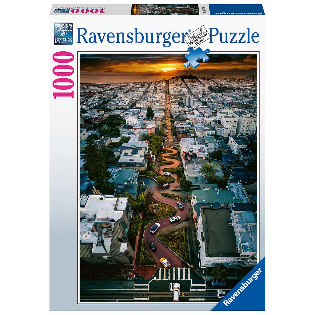 Puzzle 1000 pc San Francisco Lombard Street
