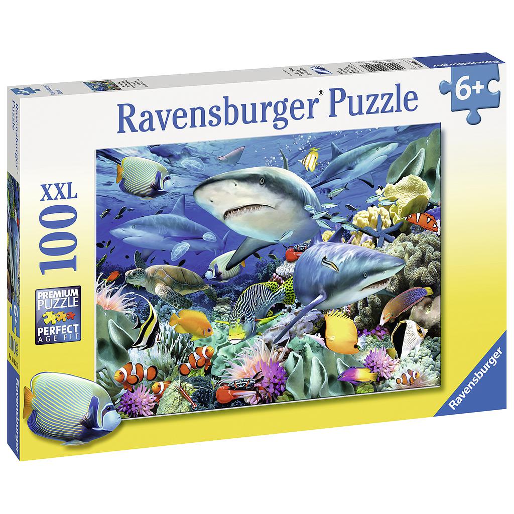 Ravensburger Puzzle 100 pc Reef of the Sharks