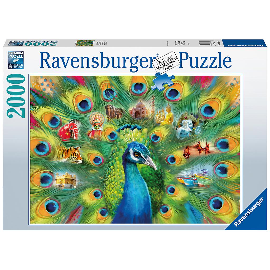 Ravensburger Puzzle 2000 pc Peacock Land