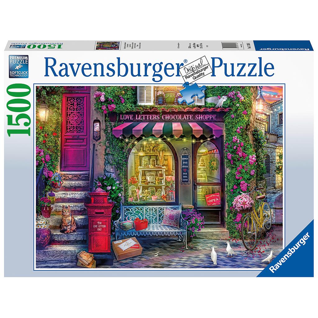 Ravensburger Puzzle 1500 pc Chocolate Shops