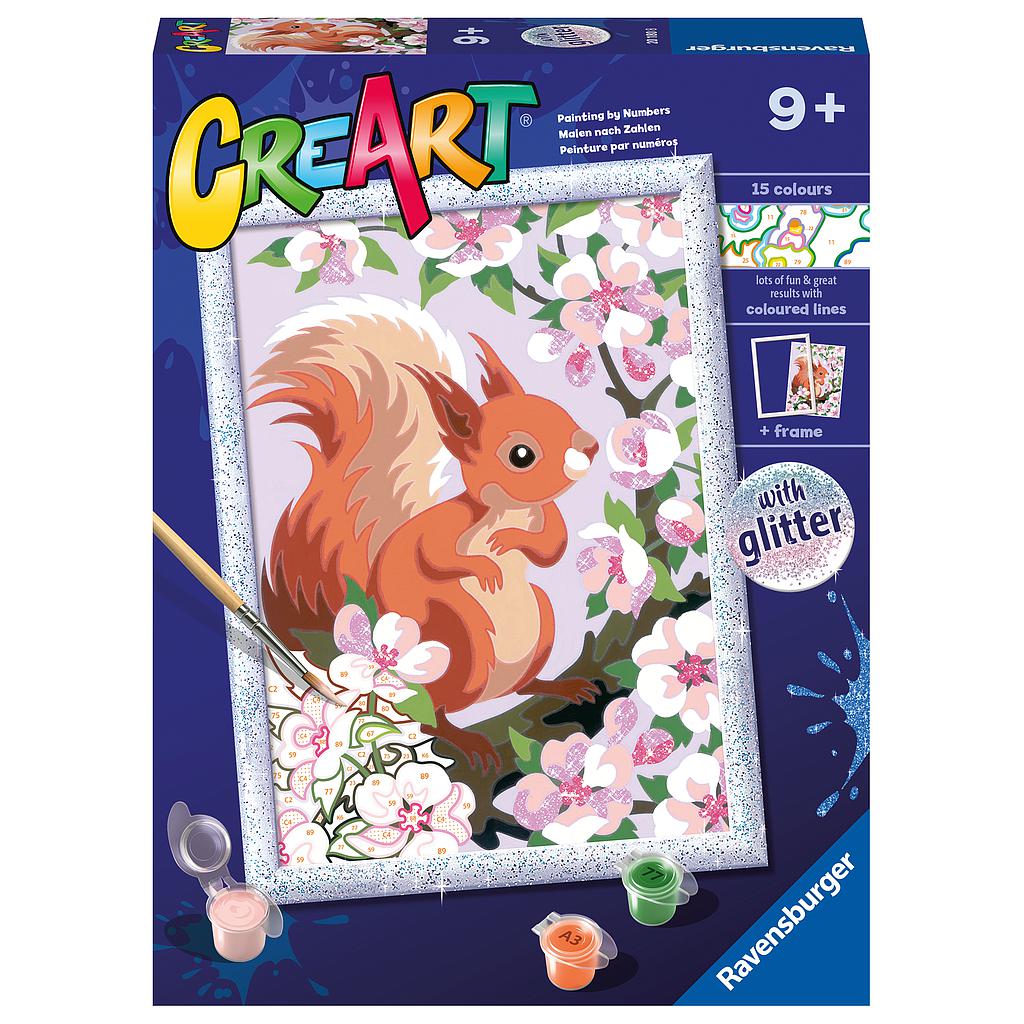 
Ravensburger Paint by Numbers Spring Squirrel