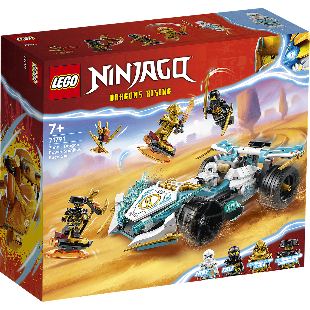 LEGO Ninjago Zane's Dragon Power Spinjitzu Racing Car