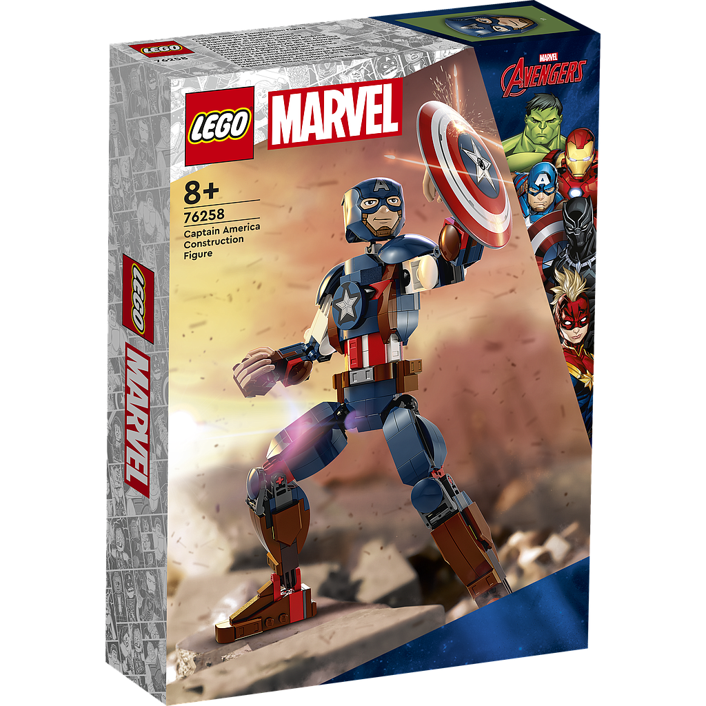 LEGO Super Heroes Captain America Construction Figure